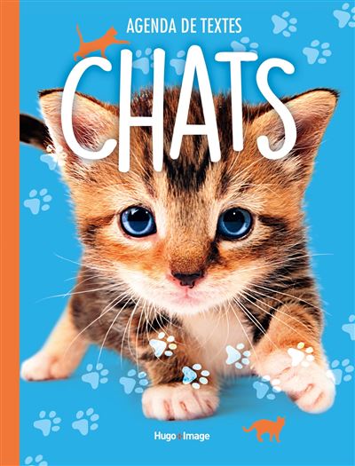 Agenda de texte Chats 2022 - 2023 -  Collectif - broché