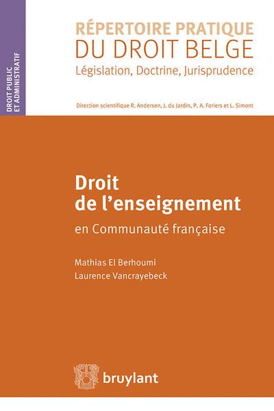 Droit de l'enseignement - Mathias El Berhoumi - broché
