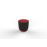 Enceinte nomade sans fil Dcybel Halo Rouge_3