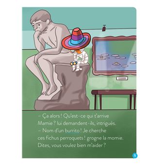 Les folles énigmes de Mamie Momie -  Où sont passés les perroquets ? - GS/CP 5/6 ans