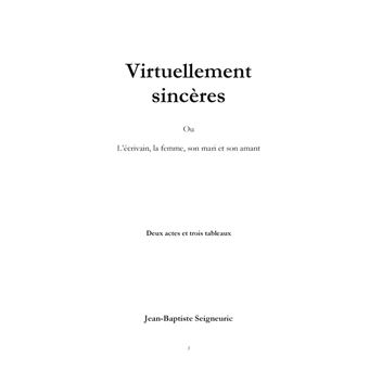 Virtuellement sincères