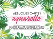 Mes jolies cartes aquarelle