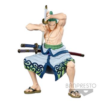 9340 One Piece Banp Wrld Fig Coloss3 The Roro Zoro Original Autre Figurine Ou Replique Achat Prix Fnac