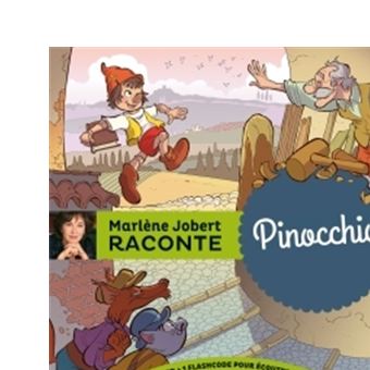 Pinocchio D Apres Collodi Livre Cd Marlene Jobert Achat Livre Fnac