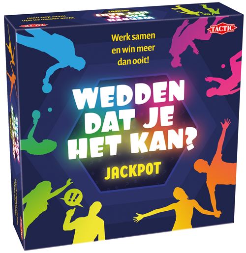 TACTIC  Wanna Bet Jackpot 45 Min Jeu De Soci&eacute;t&eacute; Famille