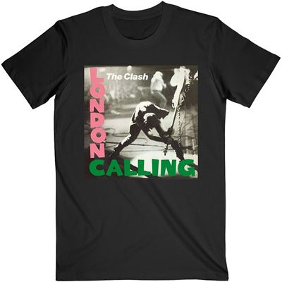 T-Shirt London Calling Noir Clash