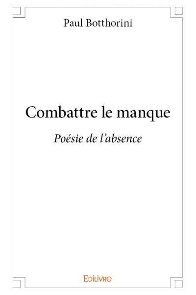 Combattre le manque