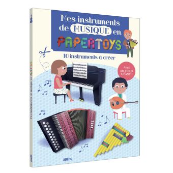 Mes instruments de musique en papertoys