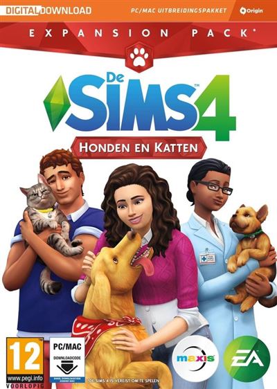 Sims 4 - Honden en katten, (PC DVD-ROM)