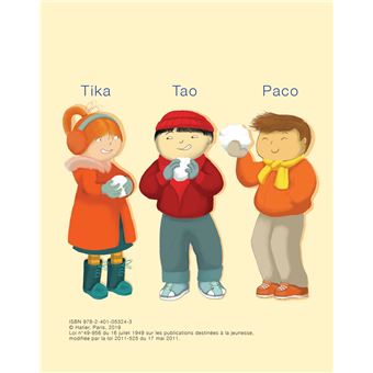 Je lis à mon rythme - Lecture CE1 Ed. 2019 - Tika et Tao : Boules de neige