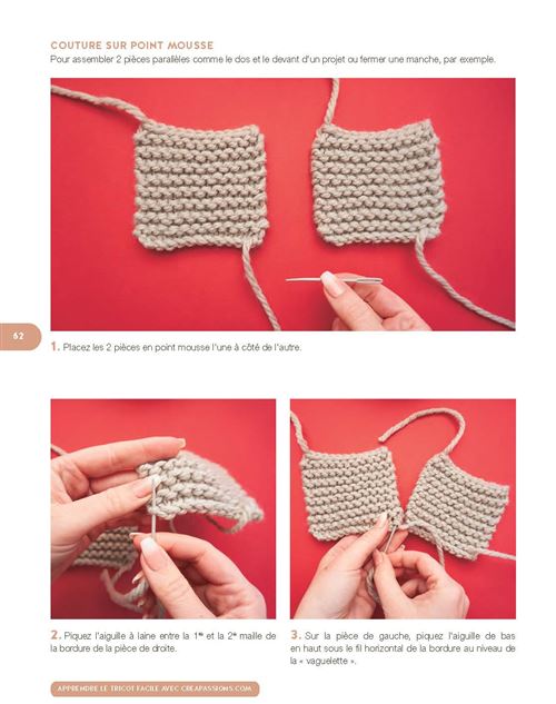 Apprendre les différents points de base au crochet - Tricoti-tricotin • Le  crochet, c'est pas sorcier ! Le tricot, c'est rigolo !