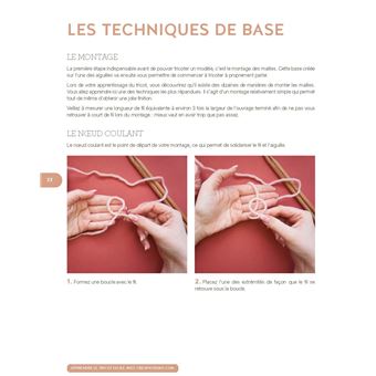 Apprendre le tricot - Un livre pour tout savoir, pratique et accessible à tous