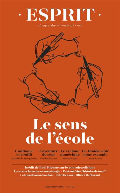 Esprit - Le sens de l'école