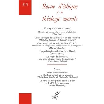 Revue d'éthique et de théologie morale