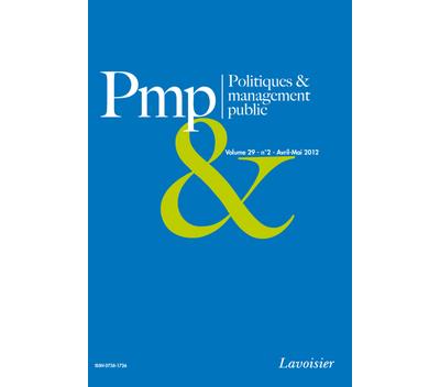 Politiques et management public volume 29 n 2 avriljuin 201