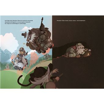 L'évasion de Monsieur chien et monsieur morse