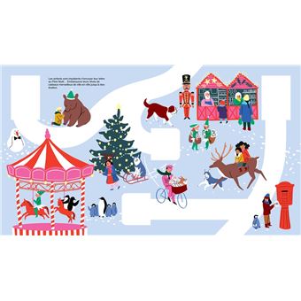 L'histoire du petit train de Noël - Avec 4 circuits