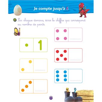 DINO RANCH - J'apprends les nombres et les formes - Grande Section