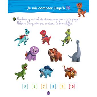 DINO RANCH - J'apprends les nombres et les formes - Grande Section