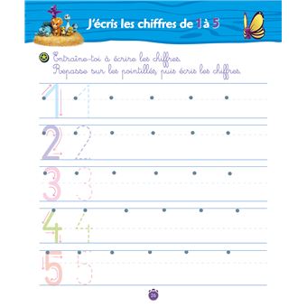 DINO RANCH - J'apprends les nombres et les formes - Grande Section