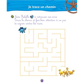 DINO RANCH - J'apprends les nombres et les formes - Grande Section