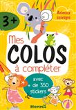 Mes colos à compléter - Animaux sauvages - avec + de 350 stickers