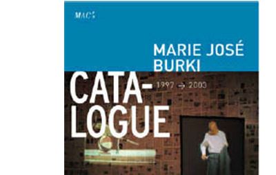 Marie Jose Burki-Catalogue 1998-2003 - Marie-José Burki - broché