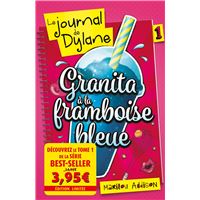 Granita à la framboise bleue