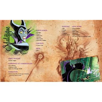 DISNEY - Le Guide des Vilains