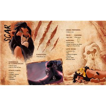 DISNEY - Le Guide des Vilains