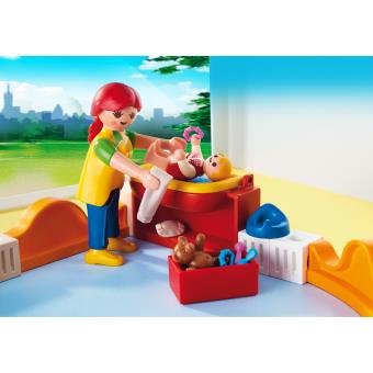 Playmobil espace crèche avec bébés