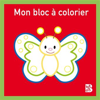 Mini bloc à colorier (papillon) bind-up