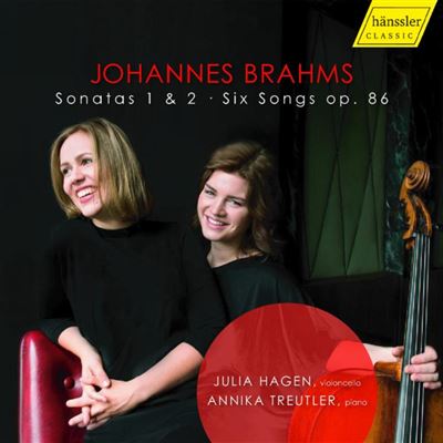 BRAHMS:SONATAS 1 & 2/2CD