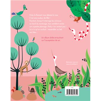 Le flamant rose qui ne voulait pas être rose