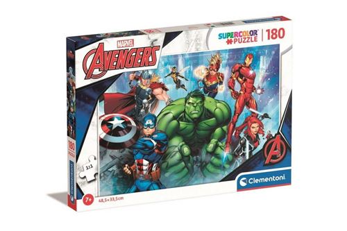 Non Communiqué Puzzle 180 Pièces : Avengers Clementoni