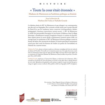 « Toute la cour était étonnée »