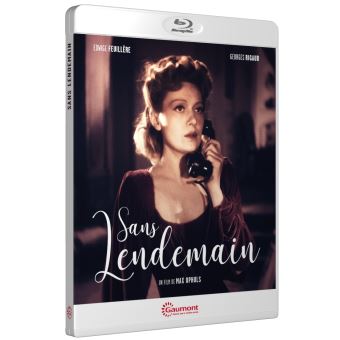 Sans lendemain Blu-ray