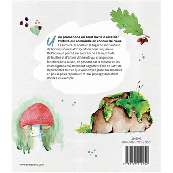 Peindre le monde de la forêt à l'aquarelle