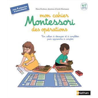 Mon cahier Montessori des opérations