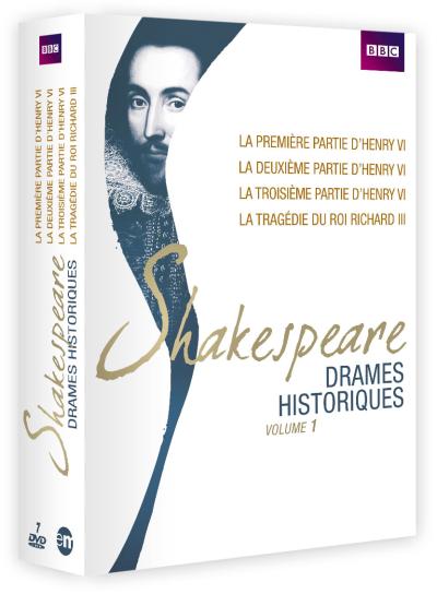 Coffret Shakespeare : Drames historiques Volume 1 DVD