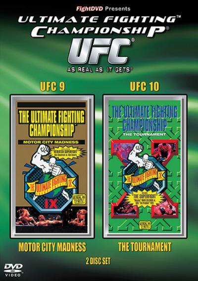 UFC 9 : Motor City Madness - UFC 10 : The Tournament Coffret 2 DVD