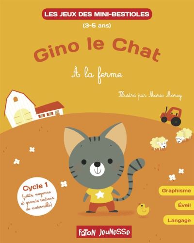 Les jeux des bestioles,4:gino le chat