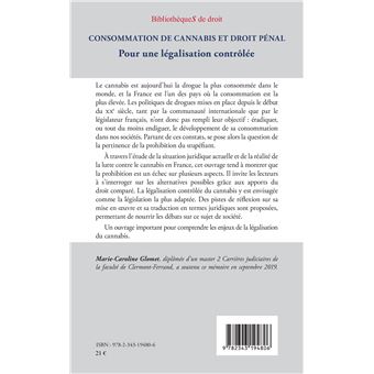 Consommation de cannabis et droit pénal