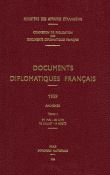 Documents diplomatiques français