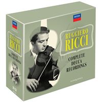 RUGGIERO RICCI - COMPLETE DECCA RECORDINGS