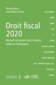 Droit fiscal 2020