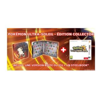 Pokemon Ultra-Soleil Edition Collector Nintendo 3DS - Jeux vidéo