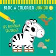 Bloc à colorier junior 3+ Les animaux sauvages
