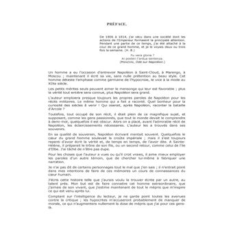 La vie de Napoléon