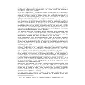 La vie de Napoléon